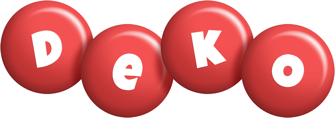 Deko candy-red logo
