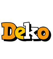 Deko cartoon logo