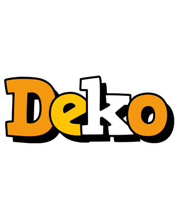 Deko cartoon logo