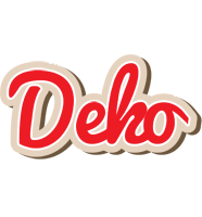 Deko chocolate logo