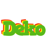 Deko crocodile logo