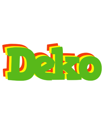 Deko crocodile logo