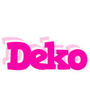 Deko dancing logo