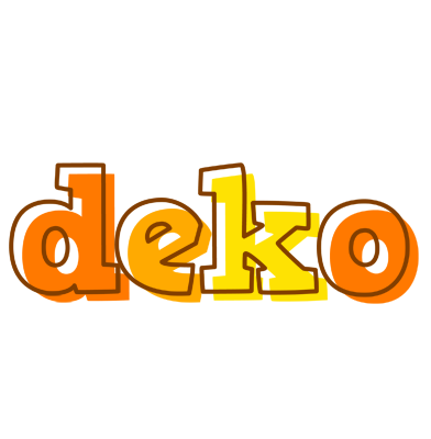 Deko desert logo