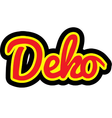 Deko fireman logo