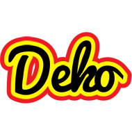 Deko flaming logo