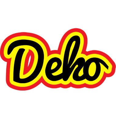 Deko flaming logo