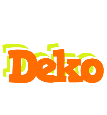 Deko healthy logo