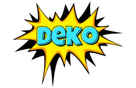 Deko indycar logo