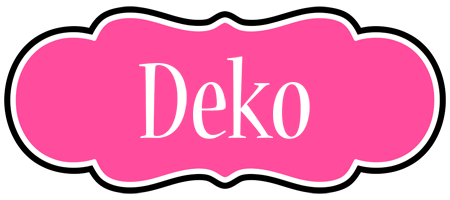 Deko invitation logo