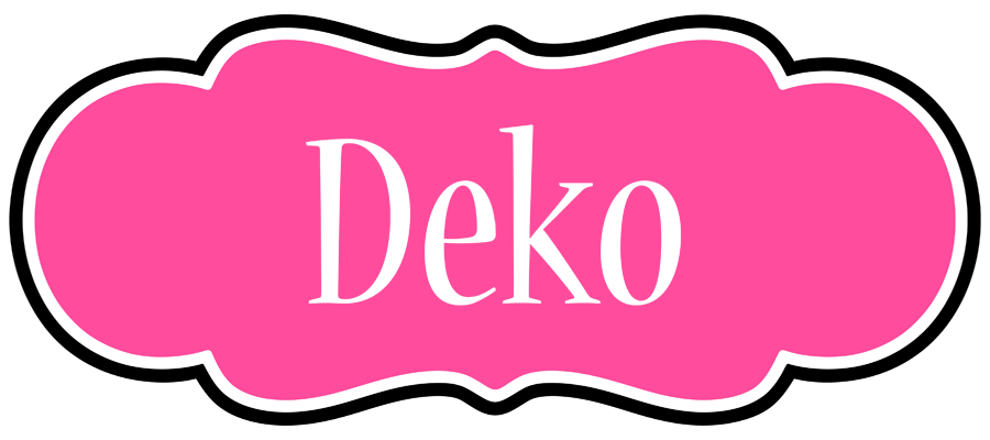 Deko invitation logo