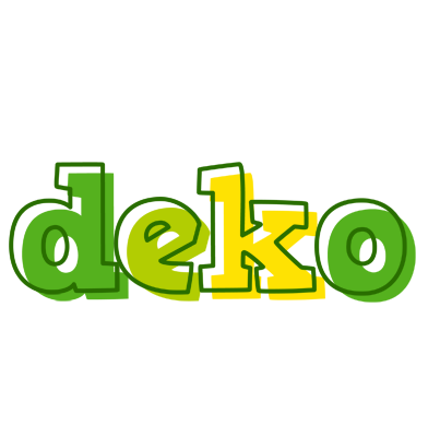 Deko juice logo