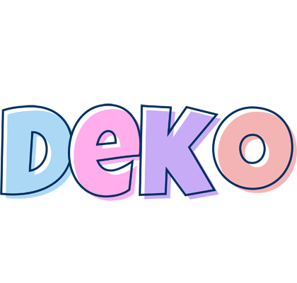 Deko pastel logo