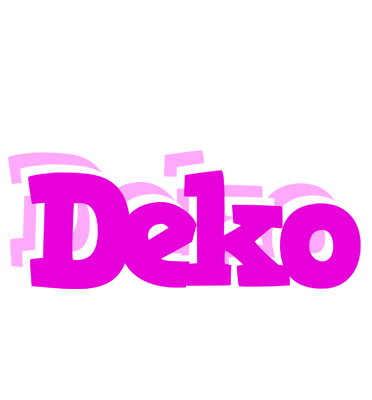 Deko rumba logo