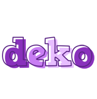 Deko sensual logo