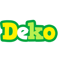 Deko soccer logo