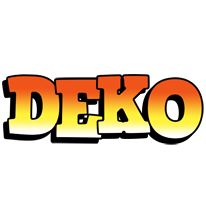 Deko sunset logo