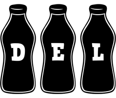 Del bottle logo