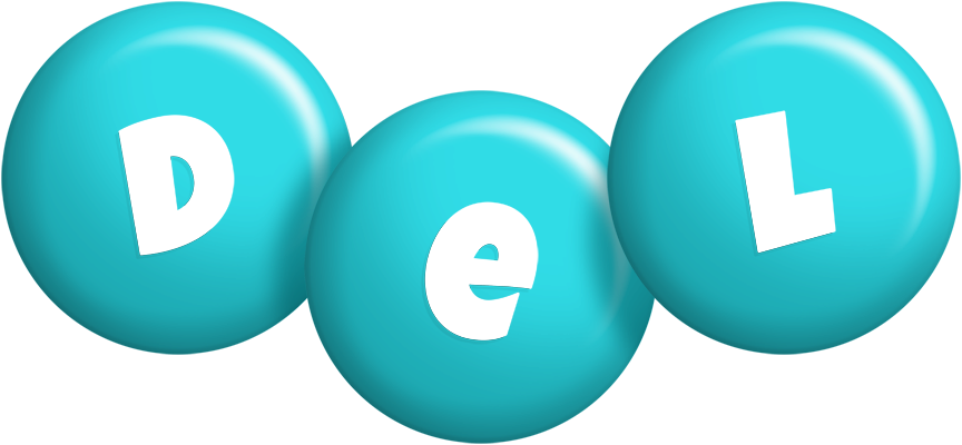 Del candy-azur logo