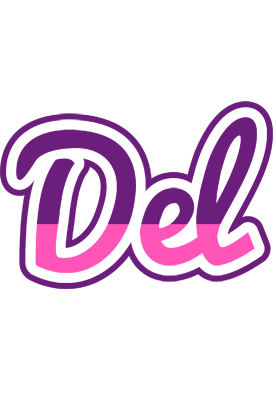 Del cheerful logo