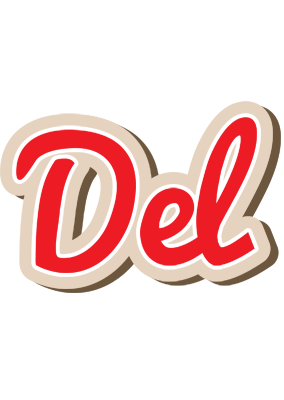 Del chocolate logo