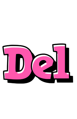 Del girlish logo