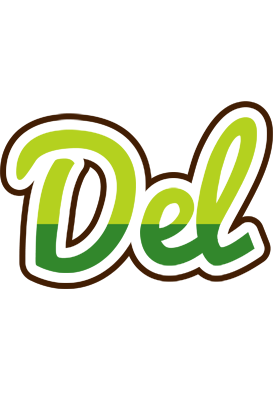 Del golfing logo