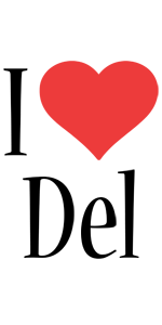 Del i-love logo