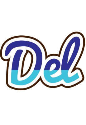 Del raining logo