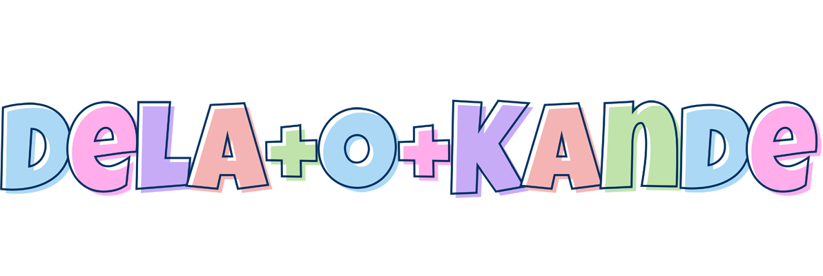 Dela O Kande pastel logo