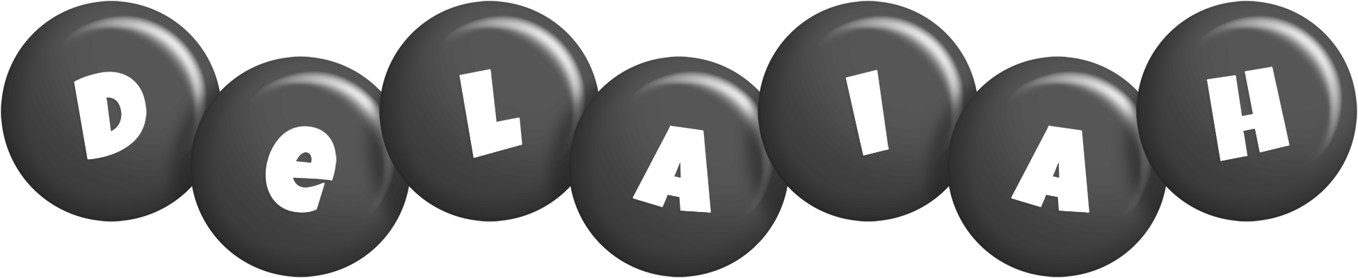 Delaiah candy-black logo