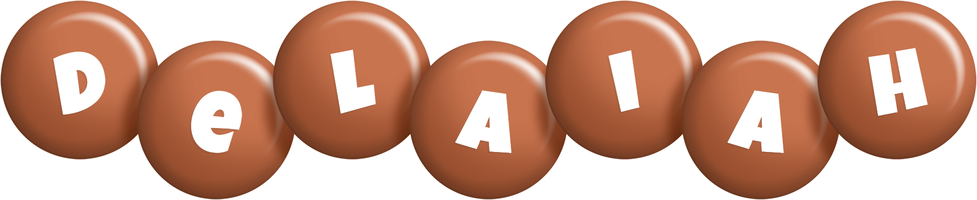 Delaiah candy-brown logo