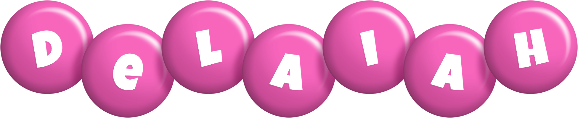 Delaiah candy-pink logo