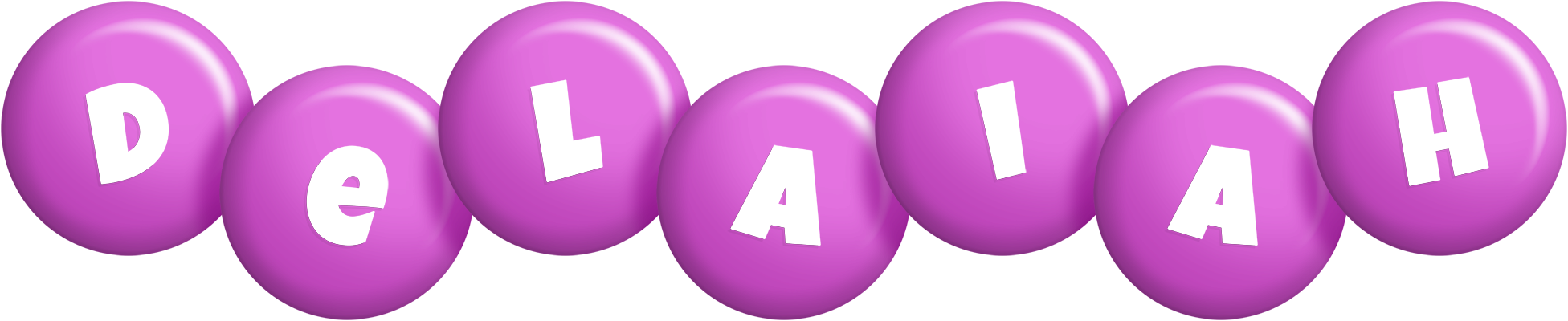 Delaiah candy-purple logo