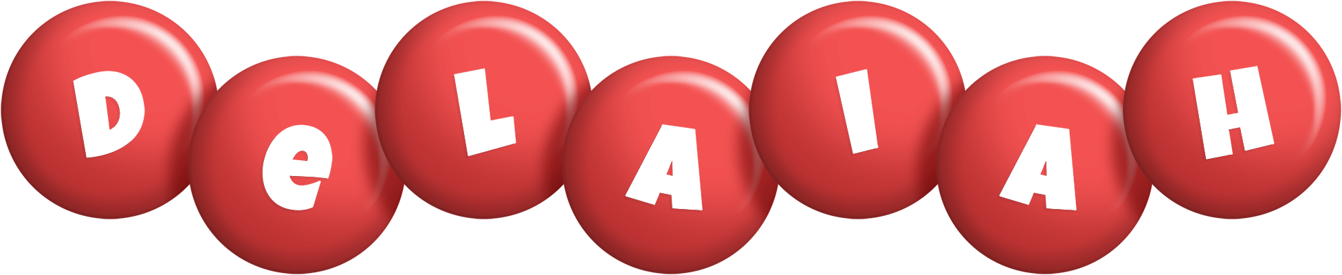Delaiah candy-red logo