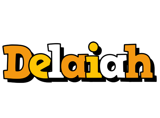 Delaiah cartoon logo