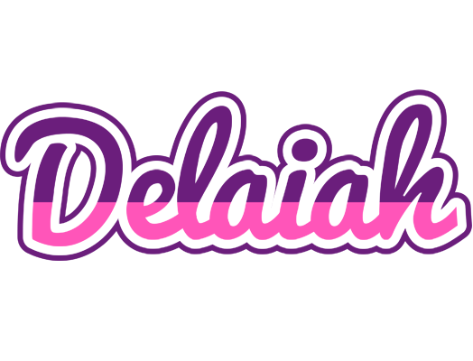 Delaiah cheerful logo