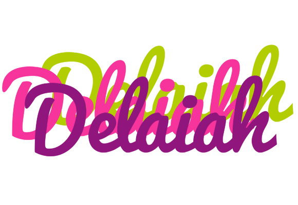 Delaiah flowers logo