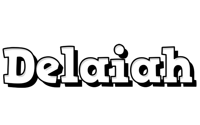 Delaiah snowing logo