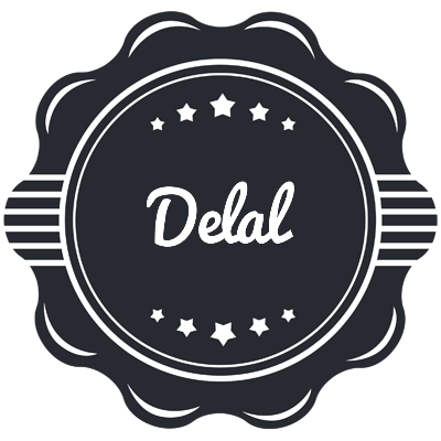 Delal badge logo