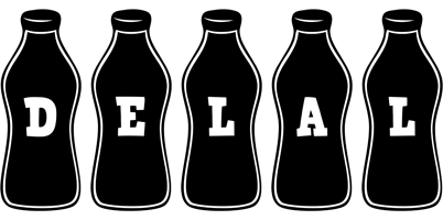 Delal bottle logo