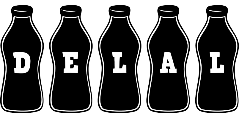Delal bottle logo