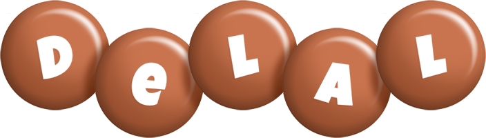 Delal candy-brown logo