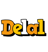 Delal cartoon logo