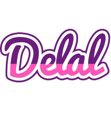 Delal cheerful logo