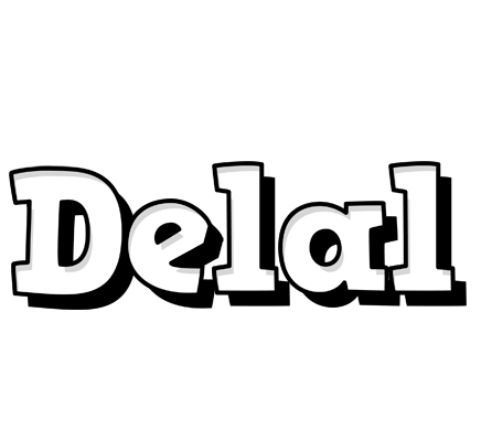 Delal snowing logo