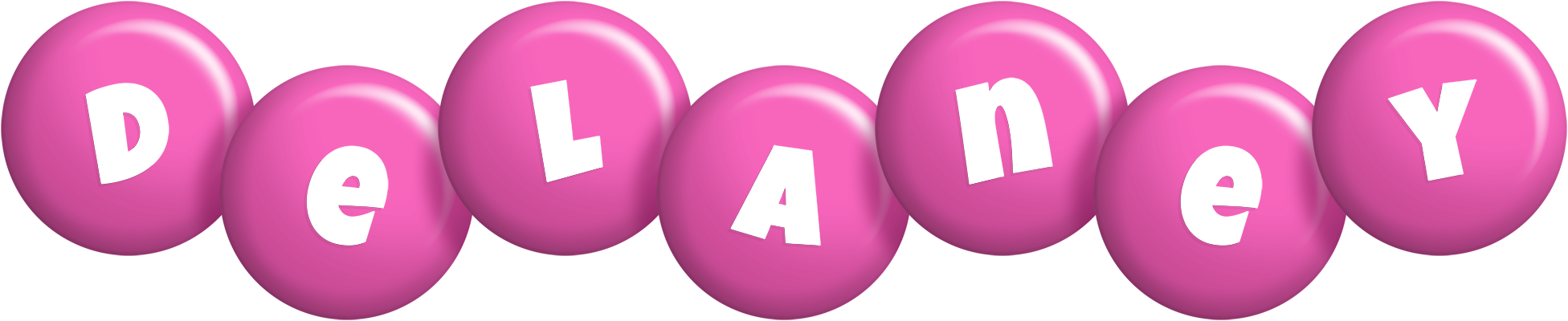 Delaney candy-pink logo
