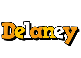 Delaney cartoon logo