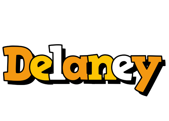 Delaney cartoon logo
