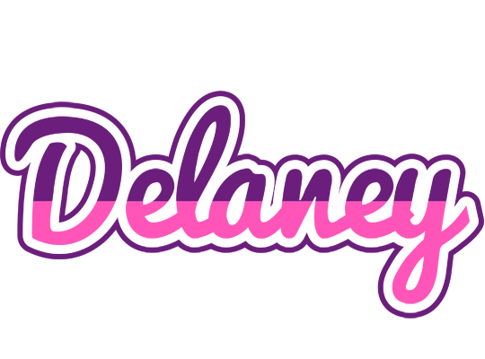 Delaney cheerful logo